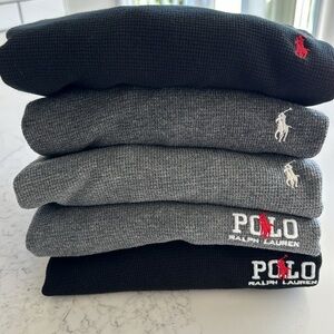 Five Polo Ralph Lauren long sleeve Crewneck - large
